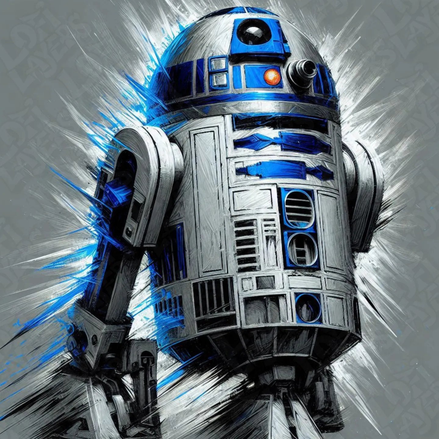 Star Wars R2D2 Hueforge
