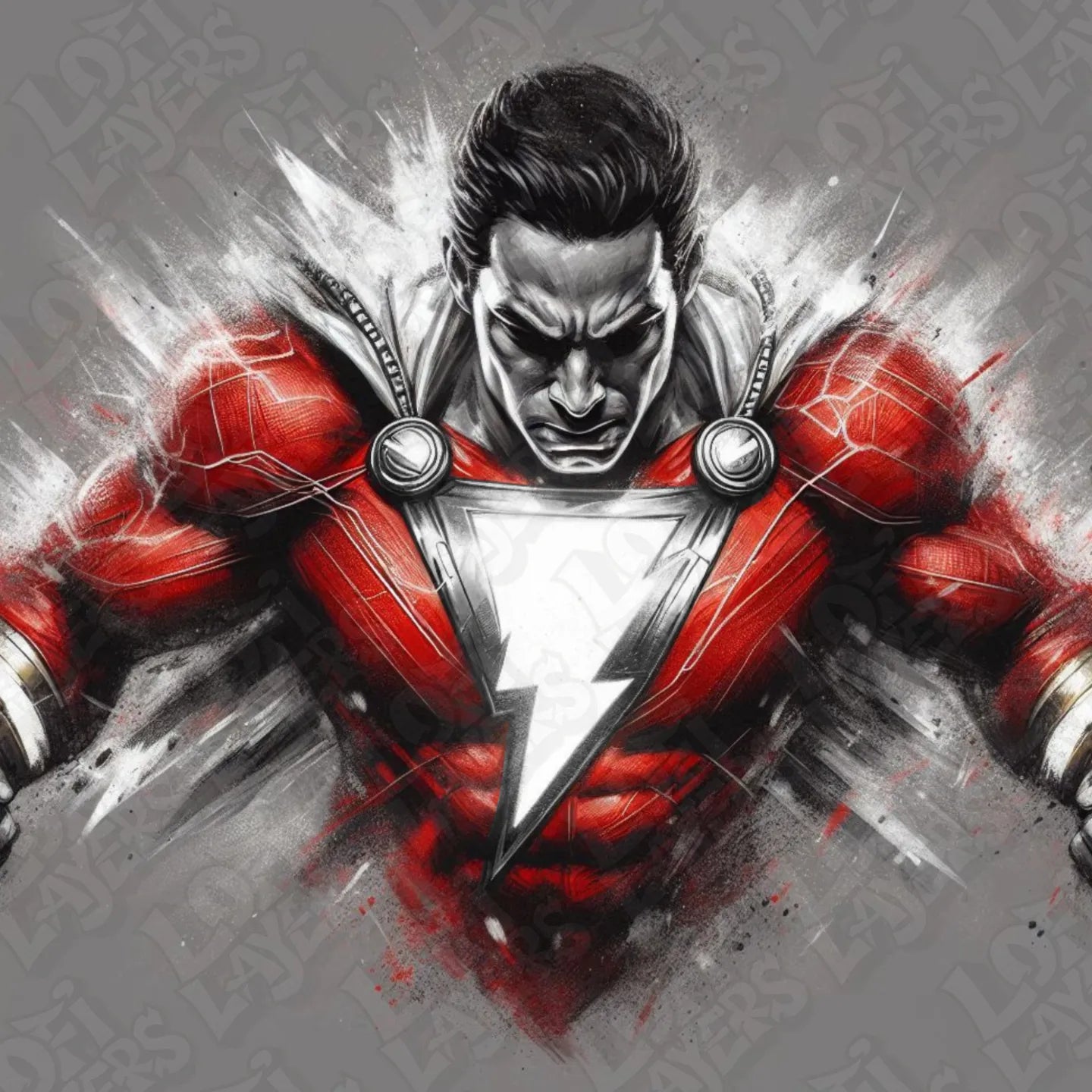 DC Comics Shazam HueForge