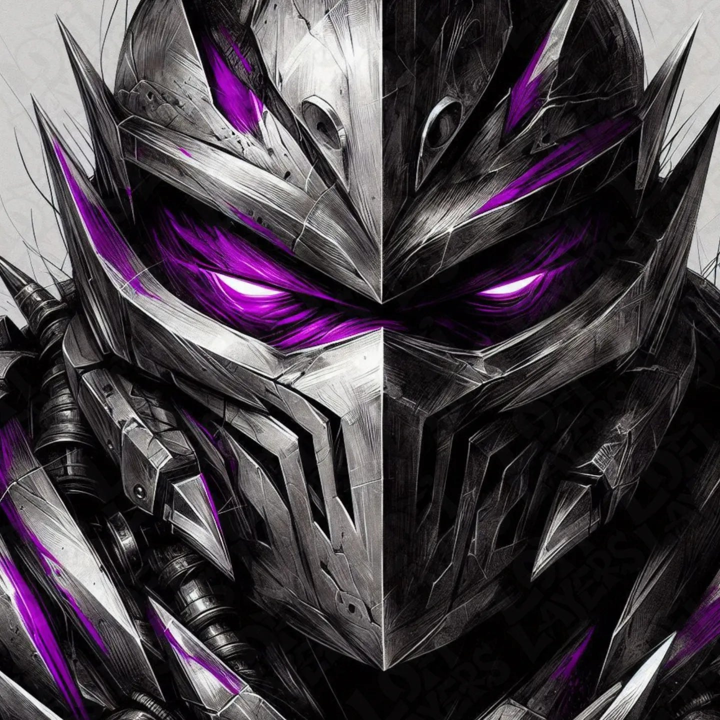 TMNT Shredder HueForge