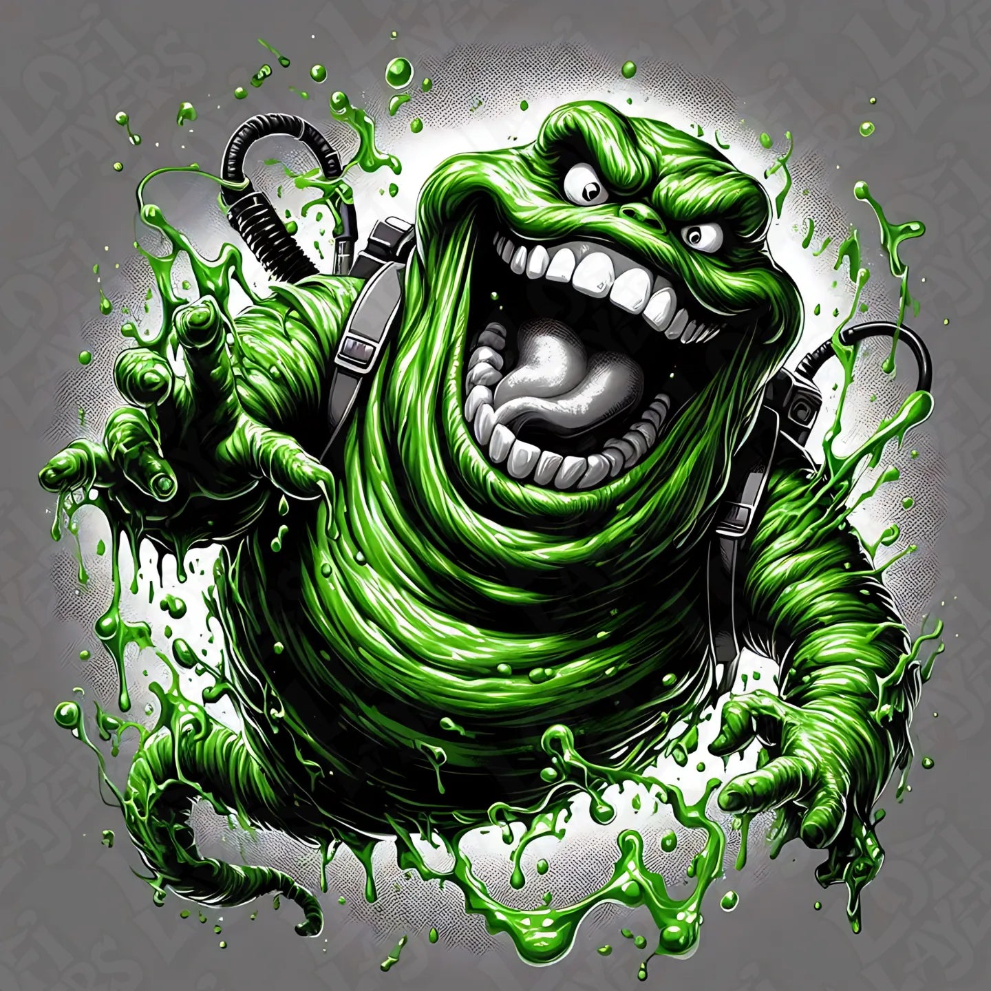Ghostbusters Slimer HueForge