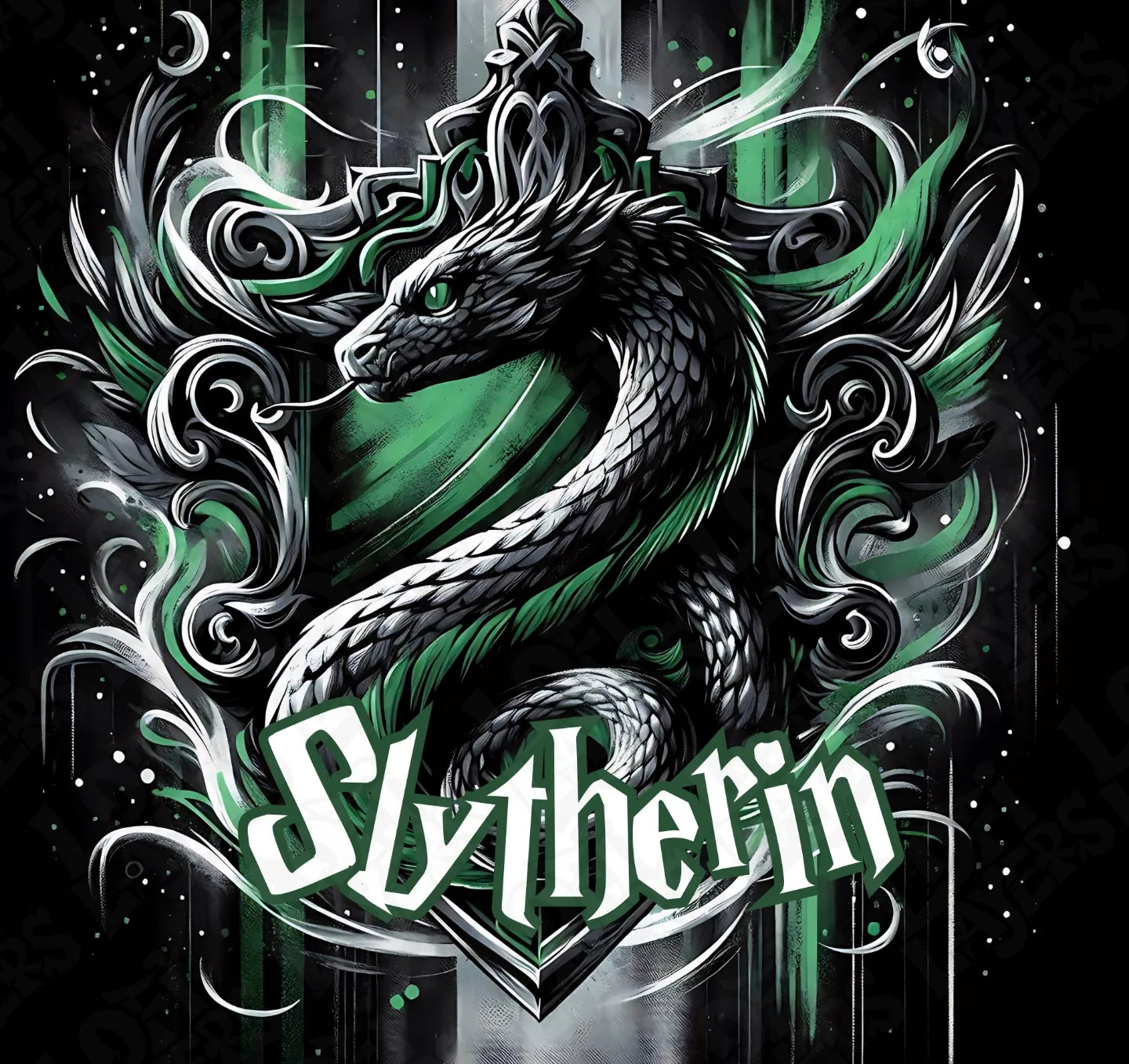 Harry Potter Slytherin Crest HueForge