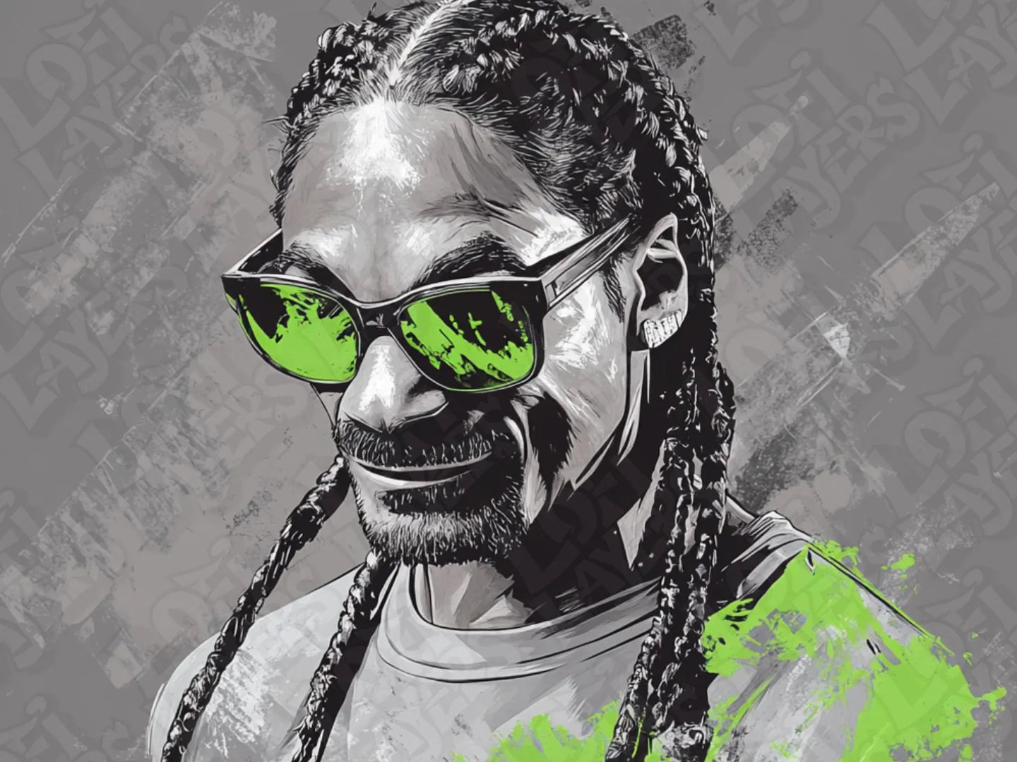 Snoop Dogg HueForge