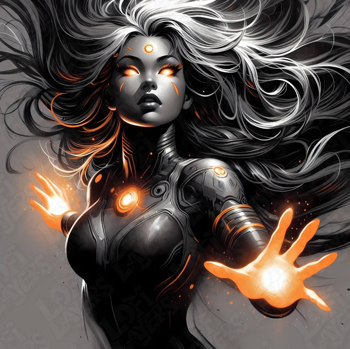 Teen Titans Starfire HueForge
