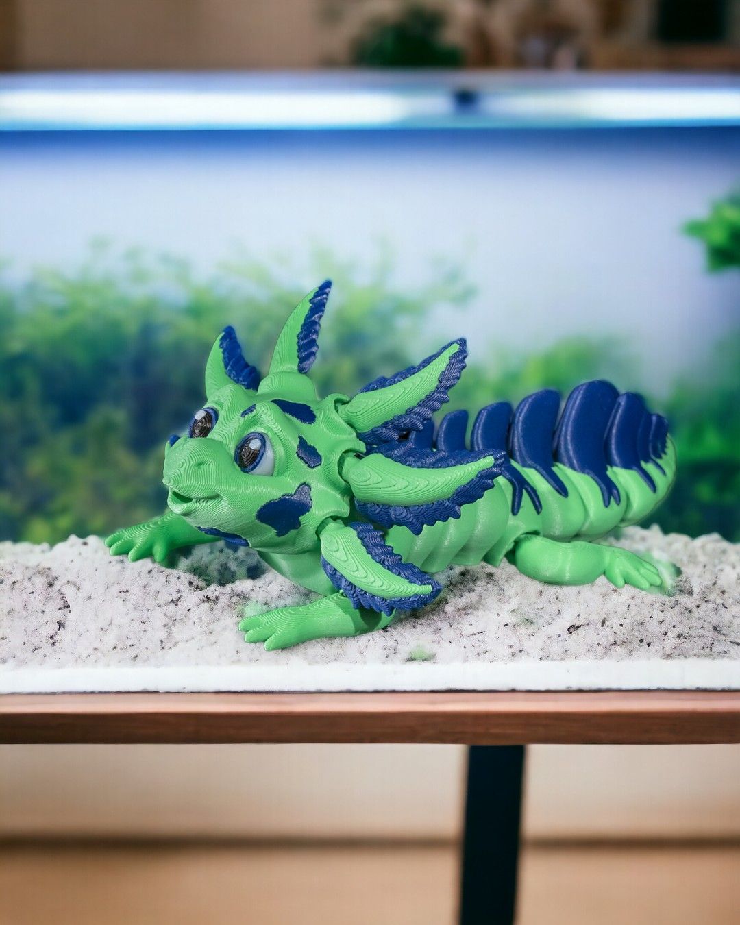 Sweet & Sour Articulated Axolotl Figure