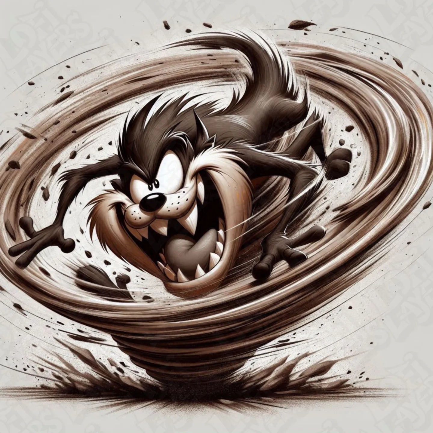 Looney Tunes Taz HueForge