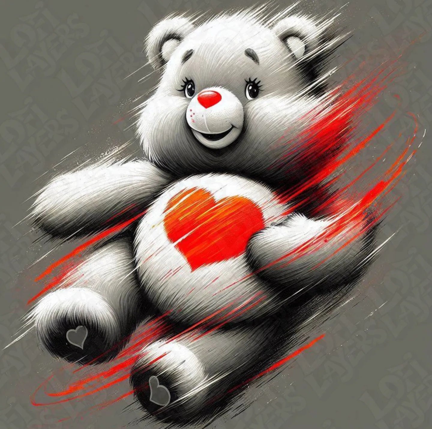 Care Bears Tender Heart HueForge