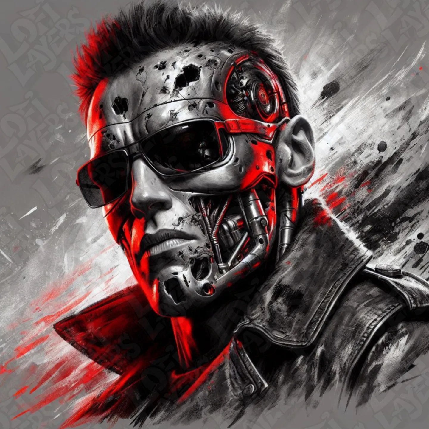 The Terminator HueForge