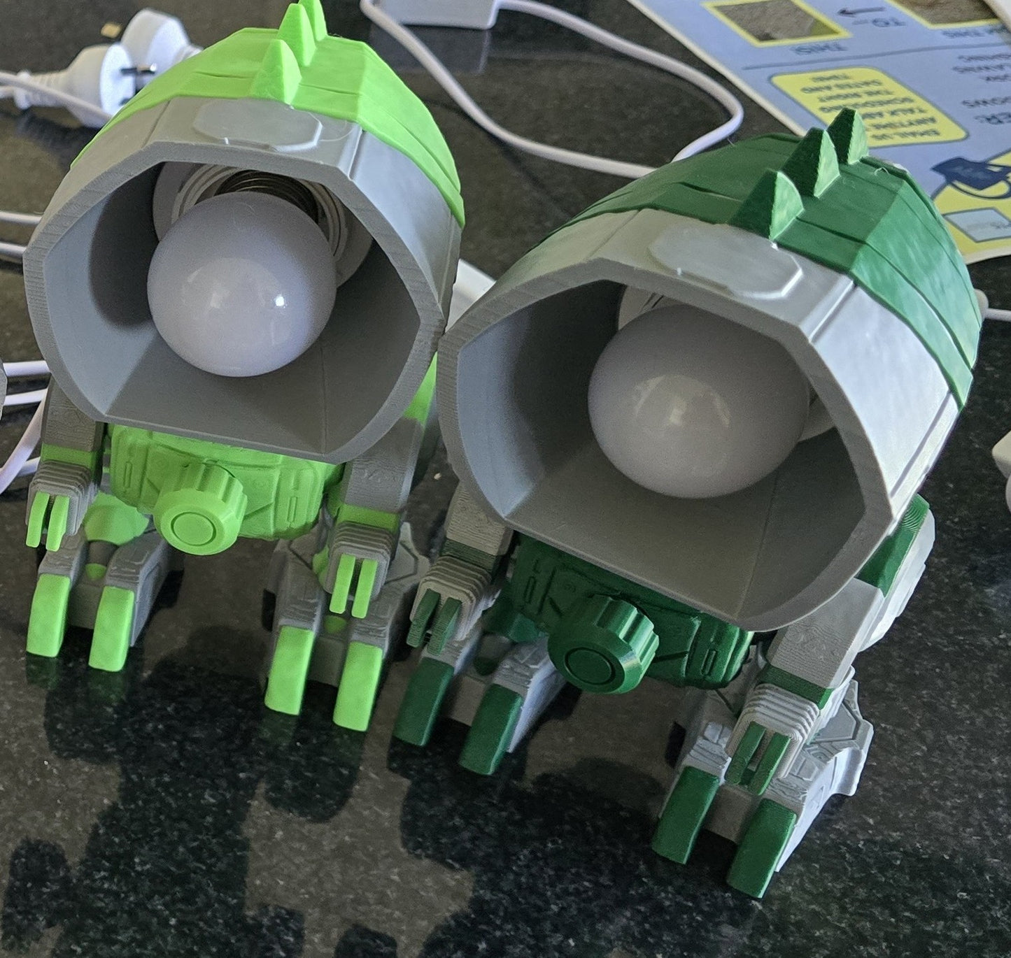 Mecha T-Rex - Table/Desk Lamp