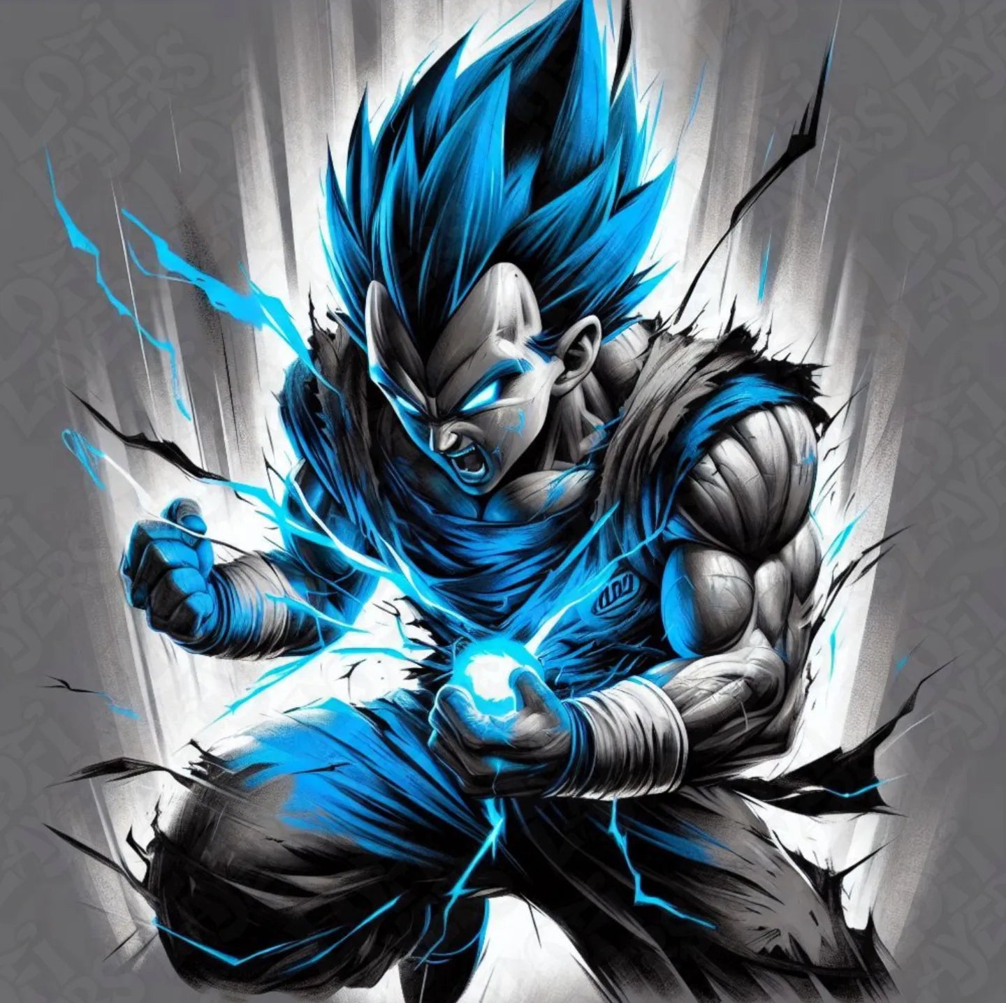 Dragon Ball Z Vegeta Hueforge