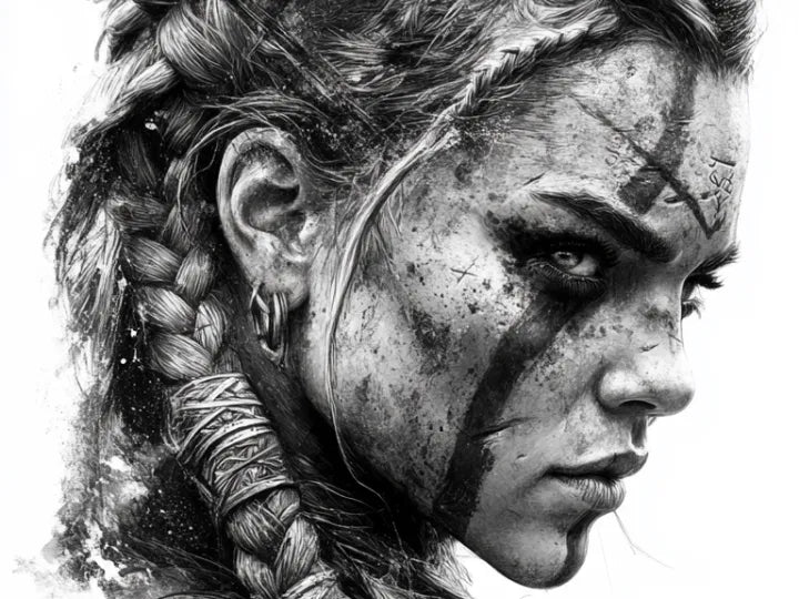 Viking Woman HueForge