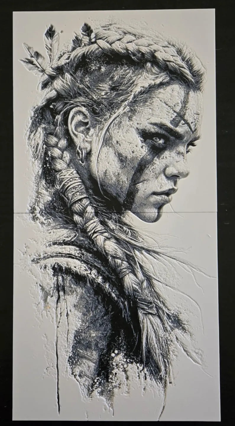 Viking Woman HueForge