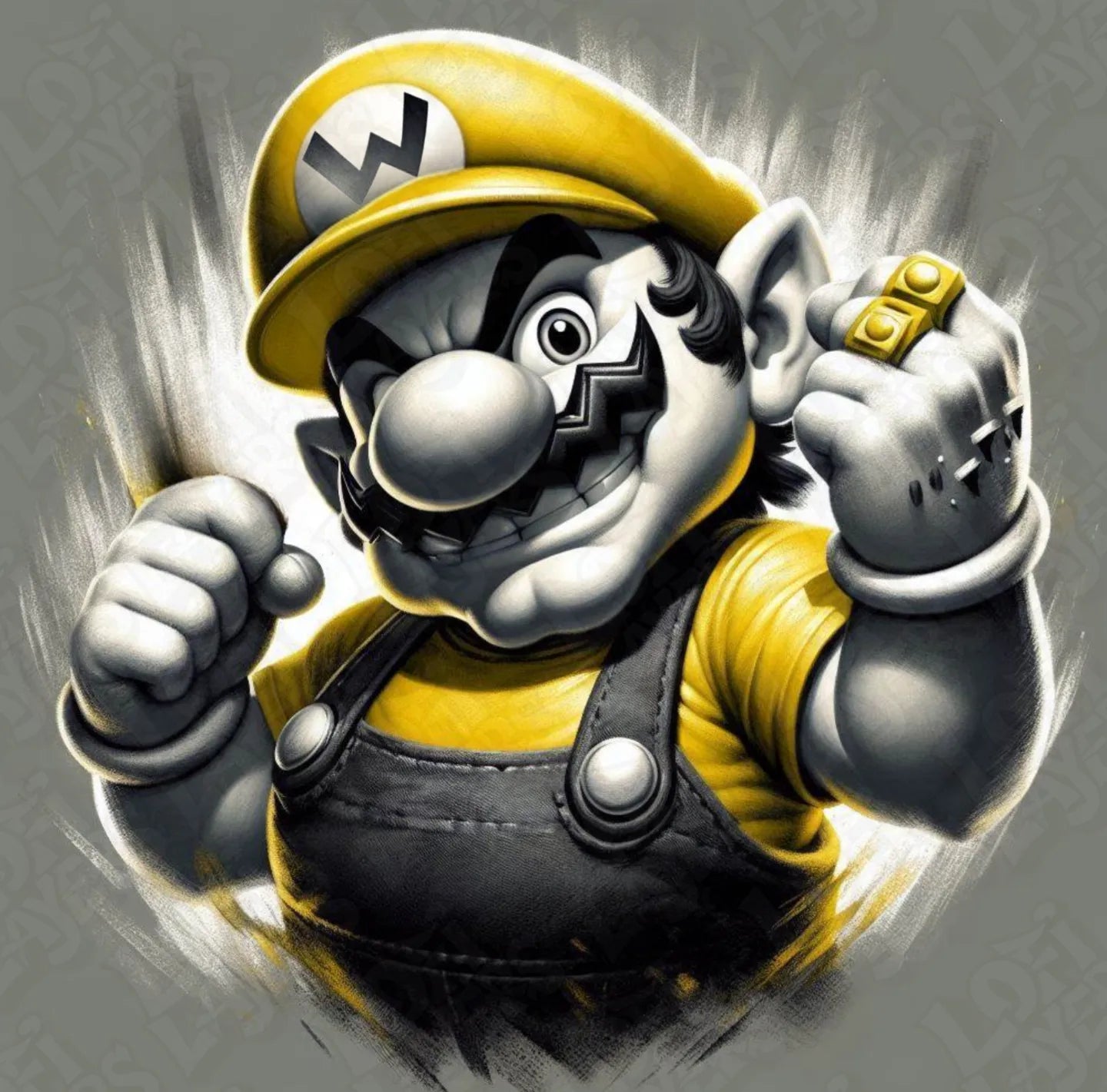 Super Mario Wario Hueforge