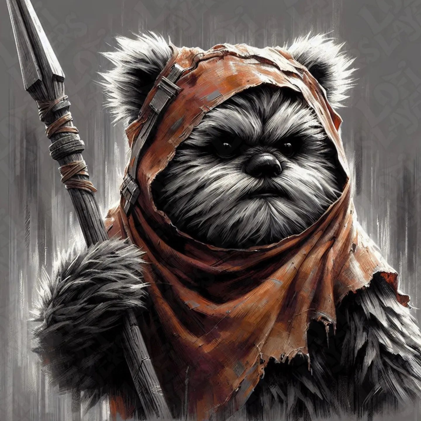 Star Wars Wicket the Ewok HueForge