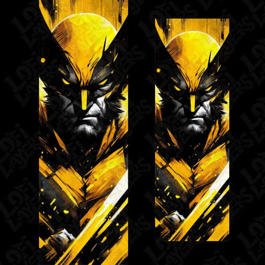 Marvel Comics Wolverine Legacy HueForge Bookmark Set
