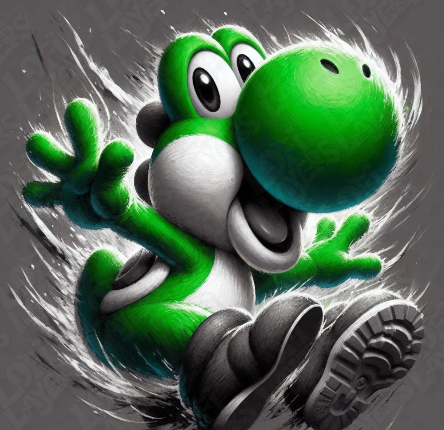 Super Mario Yoshi HueForge