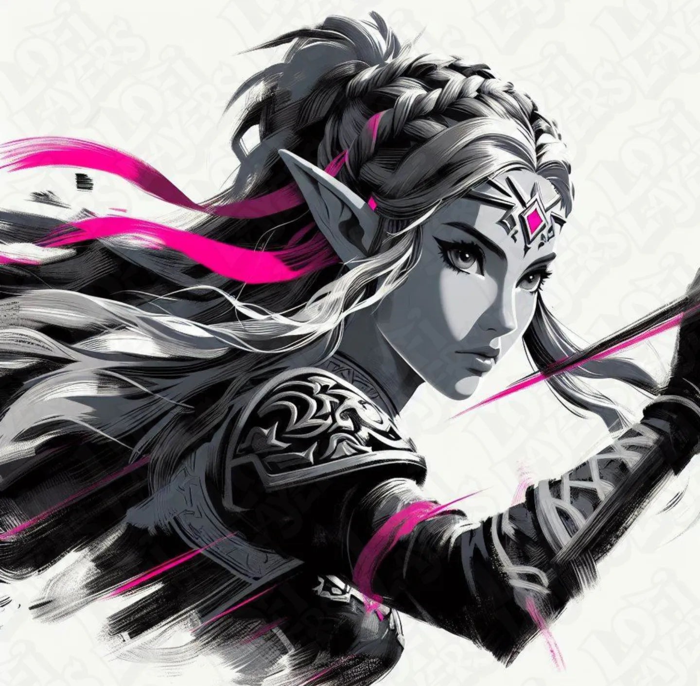 The Legend of Zelda HueForge