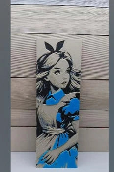 Disney Alice in Wonderland Alice HueForge Bookmark Set