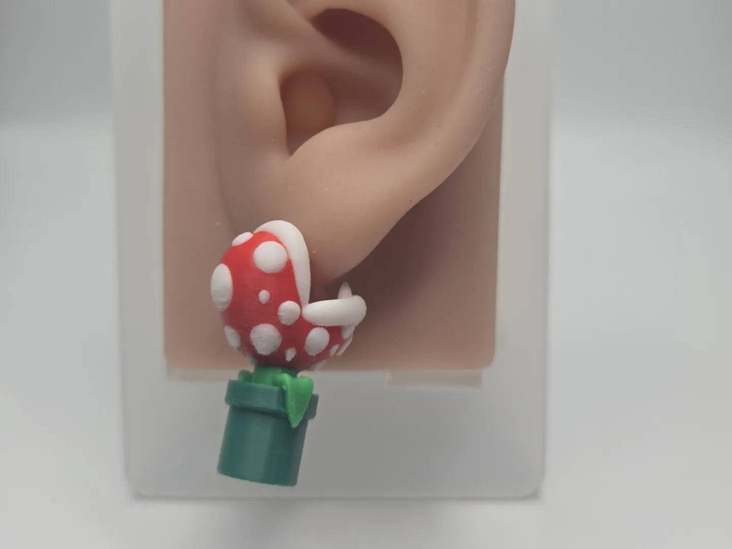 Super Mario Piranha Plant Chomper Earrings