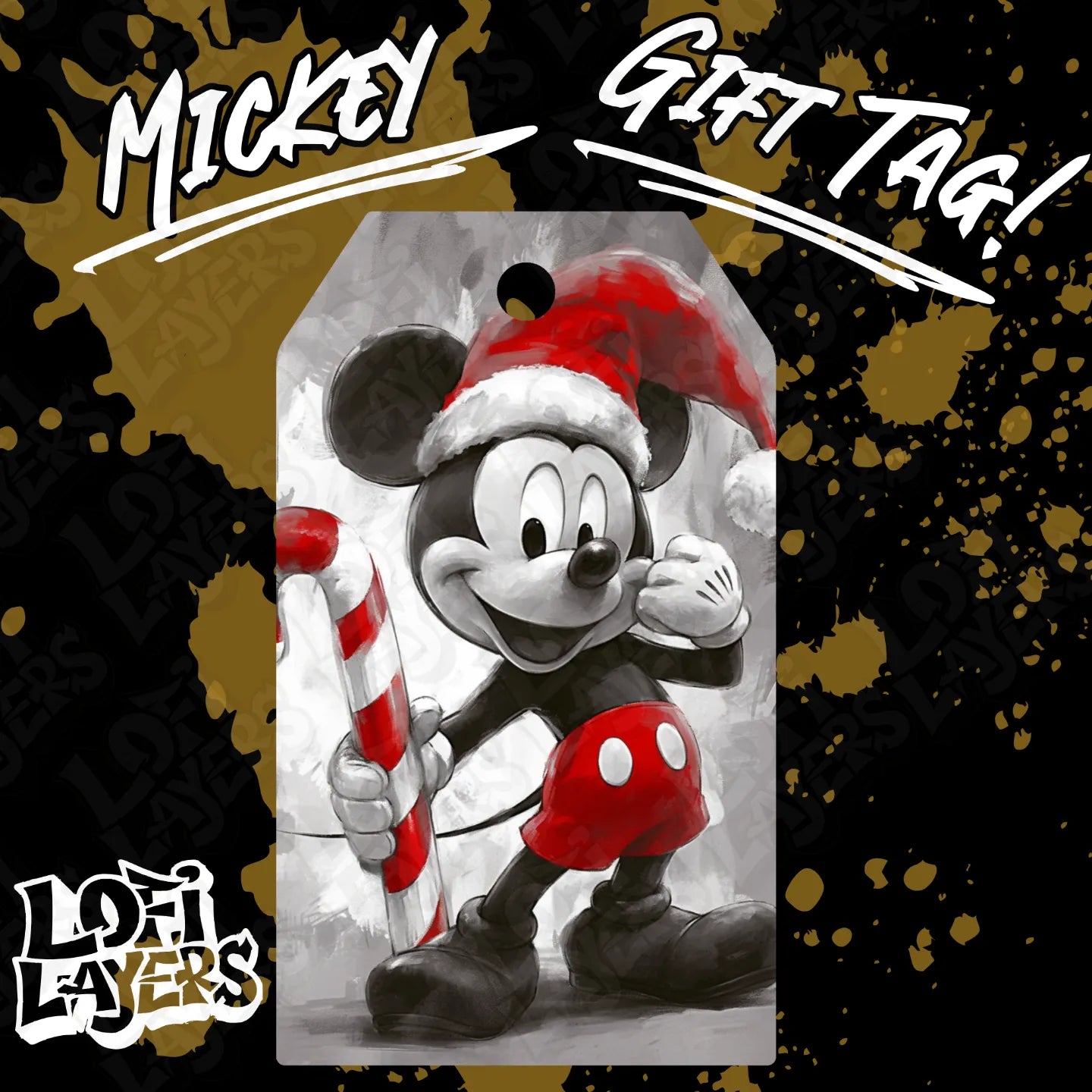 Disney Gift Tag Set HueForge