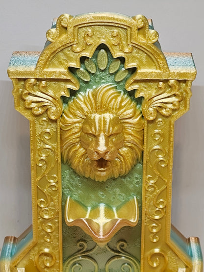 Lions Courage Fountain Backflow Burner