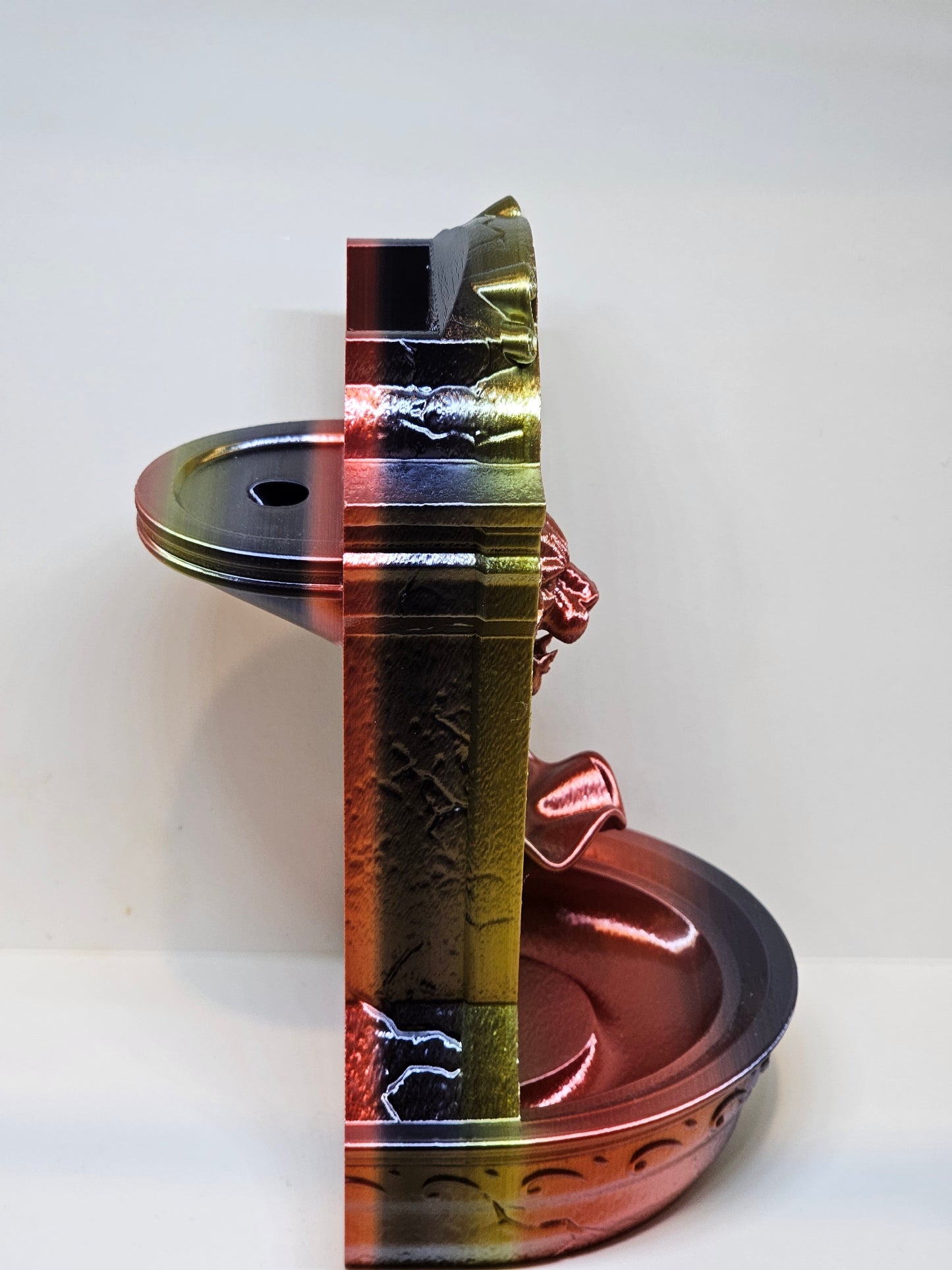Lions Courage Fountain Backflow Burner