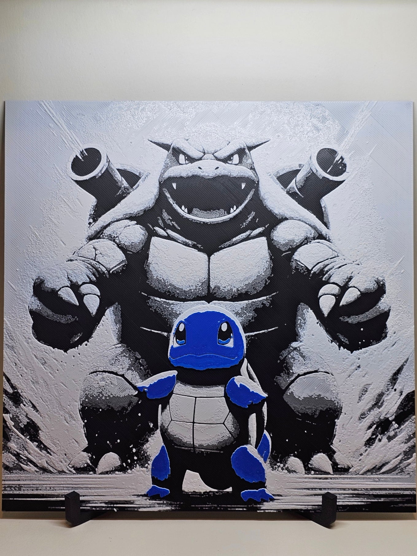 Pokémon Squirtle Evolution HueForge