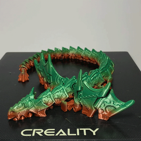 Steampunk Dragon Articulated Dragon