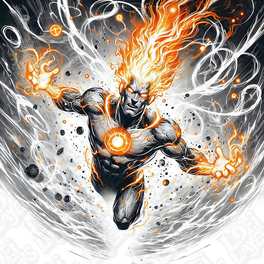 DC Comics Firestorm HueForge