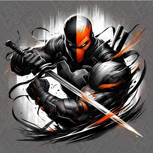 DC Comics Deathstroke HueForge