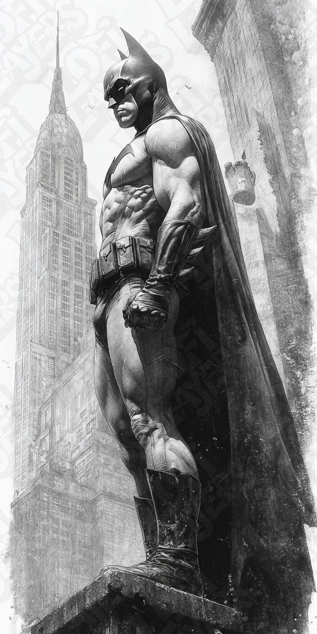 DC Comics Batman – Gotham’s Watchful Protector HueForge