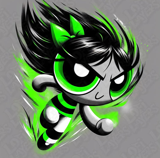 Powerpuff Girls Buttercup HueForge