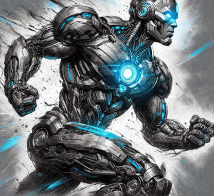 DC Comics Cyborg HueForge