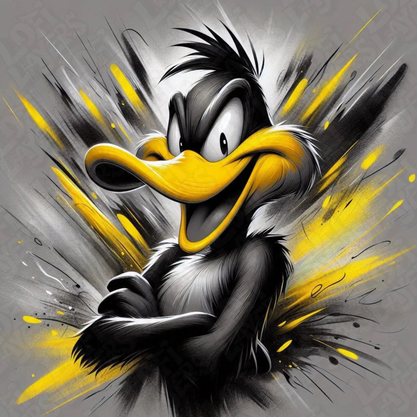Looney Tunes Daffy Duck HueForge
