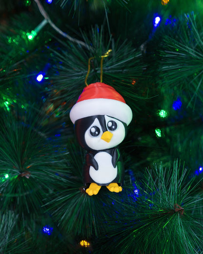 Flipper, the Penguin Christmas Ornament