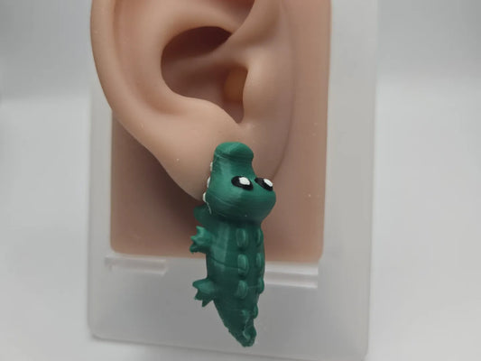 Animal Gator Chomper Earring