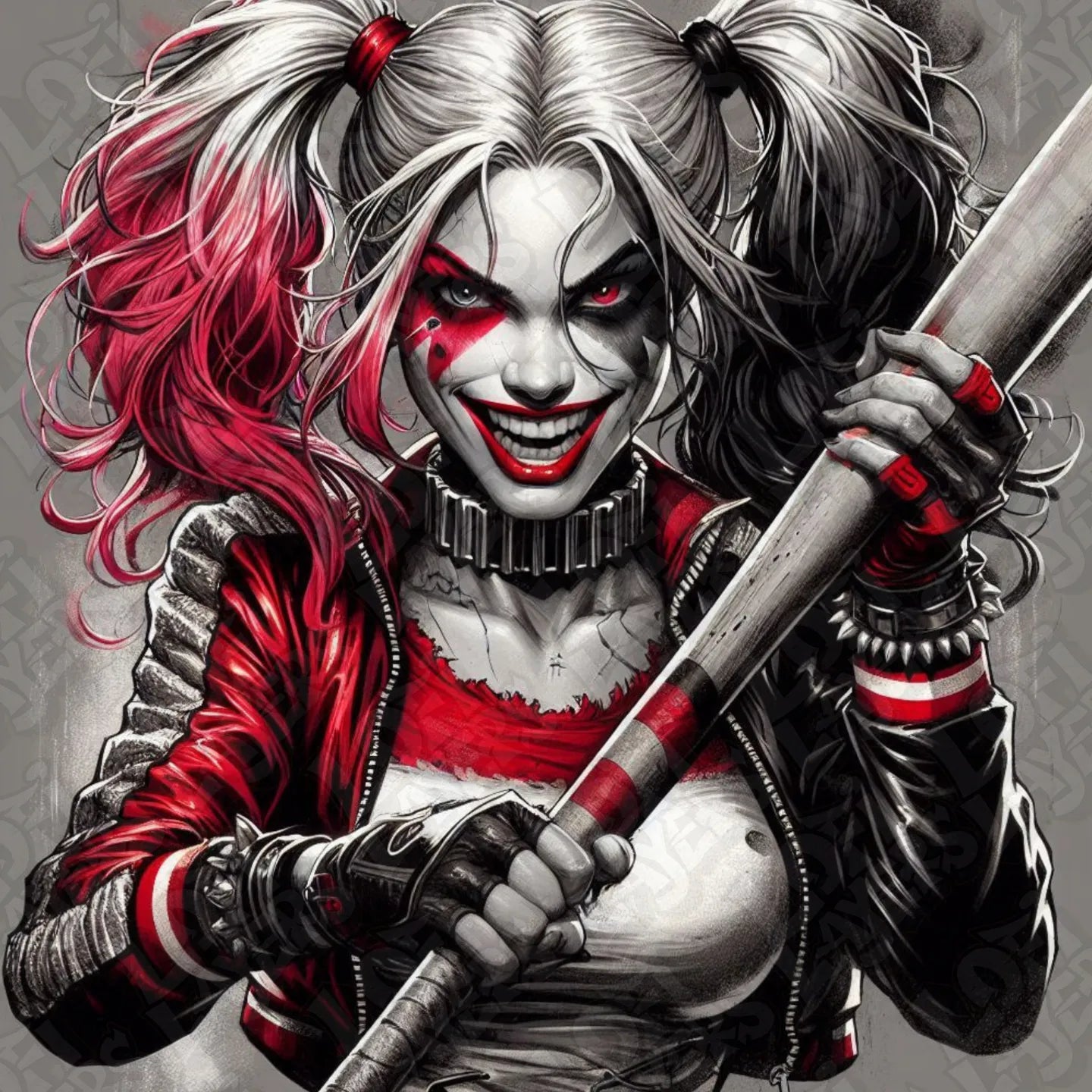 DC Comics Harley Quinn HueForge