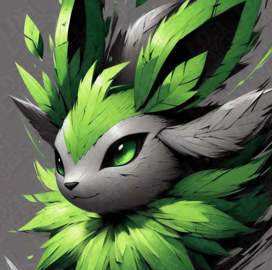 Pokémon Leafeon HueForge