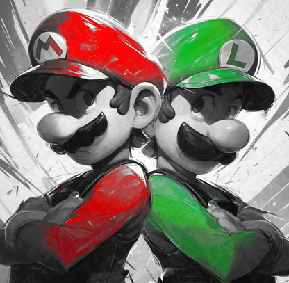 Super Mario Brothers Hueforge