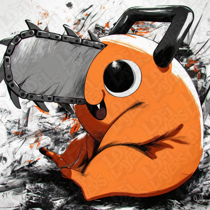 Chainsaw Man Pochita HueForge