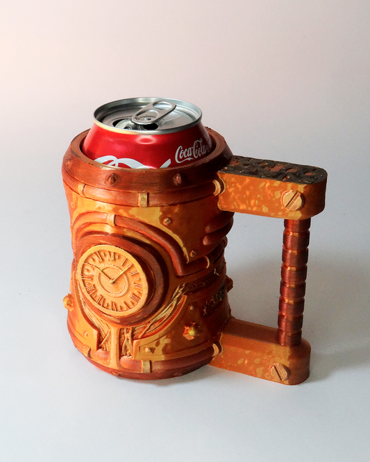 Steampunk Can Holder Mug