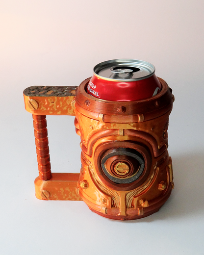 Steampunk Can Holder Mug