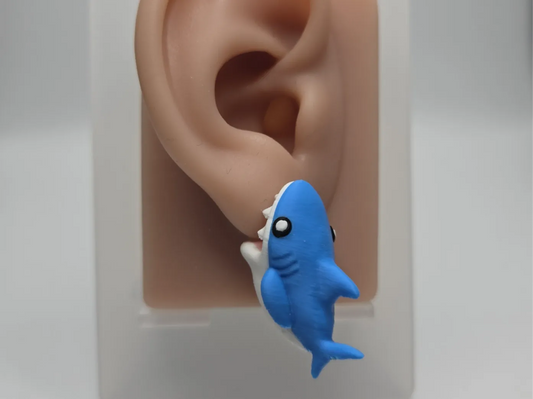 Animal Shark Chomper Earring