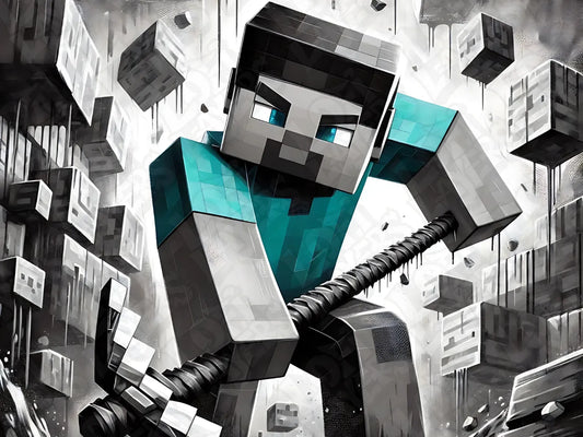 Minecraft Steve HueForge