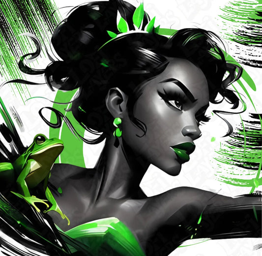 Disney The Princess and the Frog Tiana HueForge