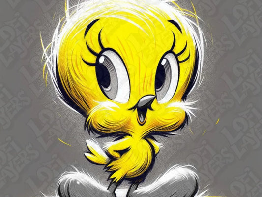 Looney Tunes Tweety Bird HueForge