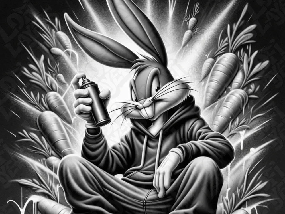 Looney Tunes Urban Bugs Bunny HueForge