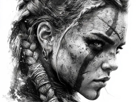 Viking Woman HueForge