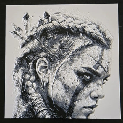 Viking Woman HueForge