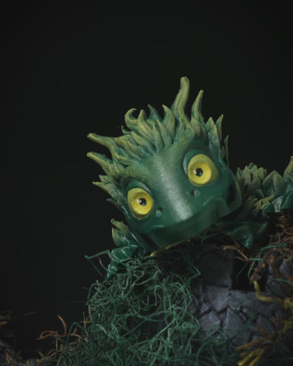 Forest Baby Articulated Dragon